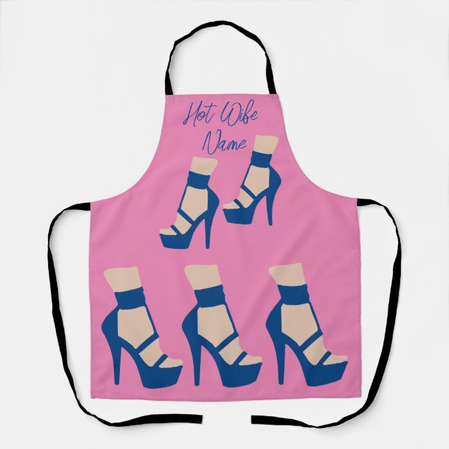 High Heel Shoe Thunder_Cove Apron (Front)