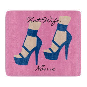 High Heel Shoe Thunder_Cove Cutting Board
