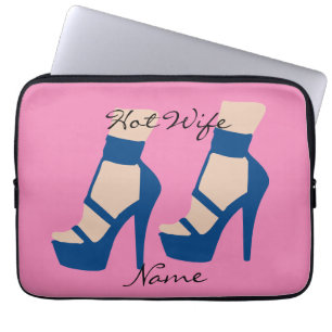 High Heel Shoe Thunder_Cove Laptop Sleeve