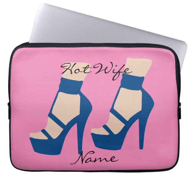 High Heel Shoe Thunder_Cove Laptop Sleeve (Front)
