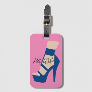 High Heel Shoe Thunder_Cove Luggage Tag
