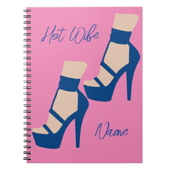 High Heel Shoe Thunder_Cove Notebook (Front)