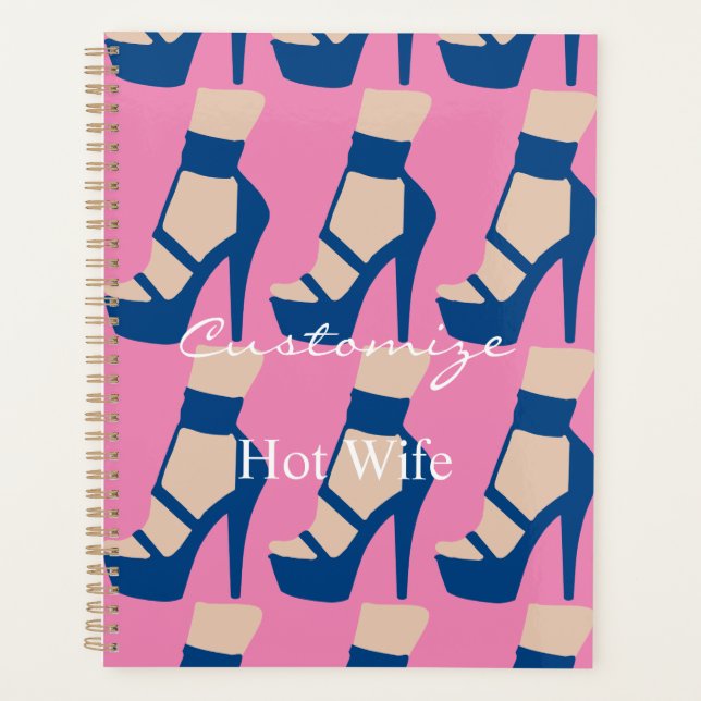 High Heel Shoe Thunder_Cove Planner (Front)
