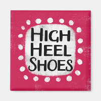 High Heel Shoes Refrigerator Magnet