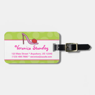 High Heel Stiletto Shoe Luggage Tag