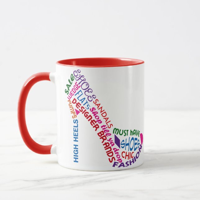 High Heeled Shoe Mug (Left)