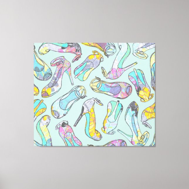 High Heels Canvas Print (Front)