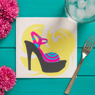 High Heels Fancy Fashion Napkins
