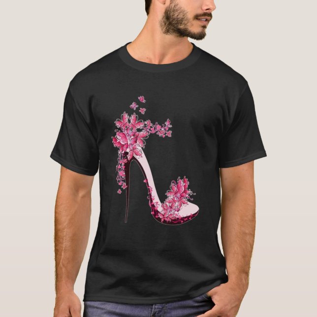 High Heels Princess Wears T-Shirt (Front)
