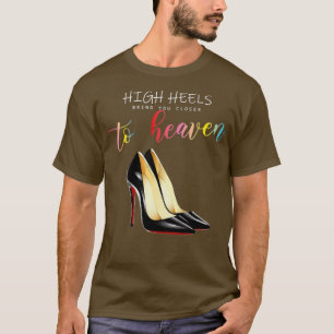High heels red bottom shoes T-Shirt