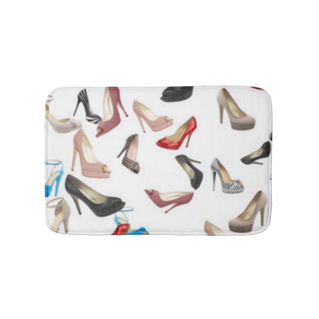 High Heels Shoes Bath Mat (Front)