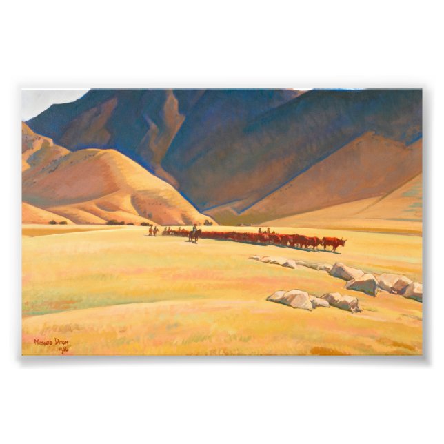 High Hills of Tehachapi by Maynard Dixon Photo Print (Front)