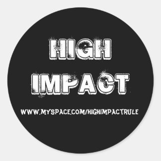 High Impact Sticker 2