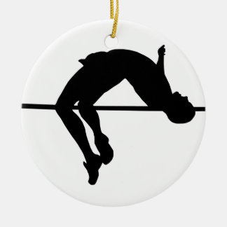 High Jump Ceramic Tree Decoration