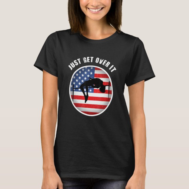 High Jump Decathlon Athletics T-Shirt (Front)