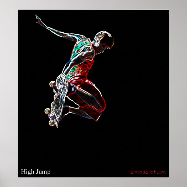 High Jump Poster (Front)