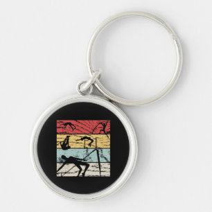 High Jump Retro Key Ring
