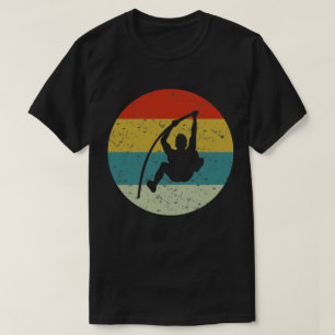 high jump retro vintage silhouette 70s T-Shirt
