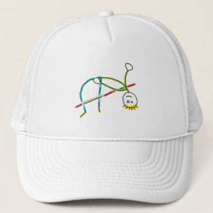 High Jump Stickman Trucker Hat