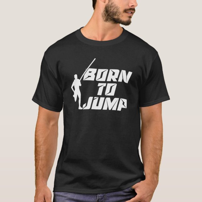 High Jumper  Athletics Track & Field  High Jumping T-Shirt (Front)