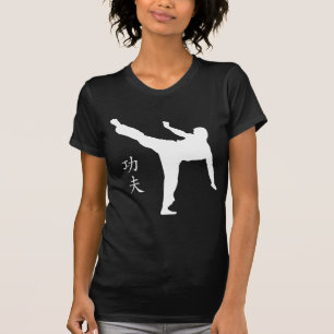 High Kick/Kung Fu Kanji T-Shirt