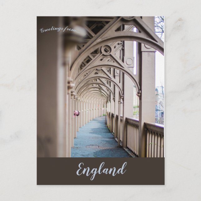 High Level Bridge Newcastle Upon Tyne England Postcard (Front)