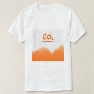 High levels of carbon dioxide pollution,colorful  T-Shirt