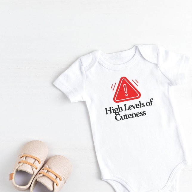 High Levels of Cuteness Baby Bodysuit (High Levels of Cuteness Baby Bodysuit)
