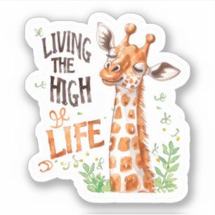 High Life Vinyl Sticker