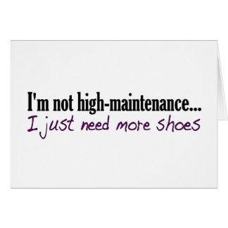 High Maintenance Shoes