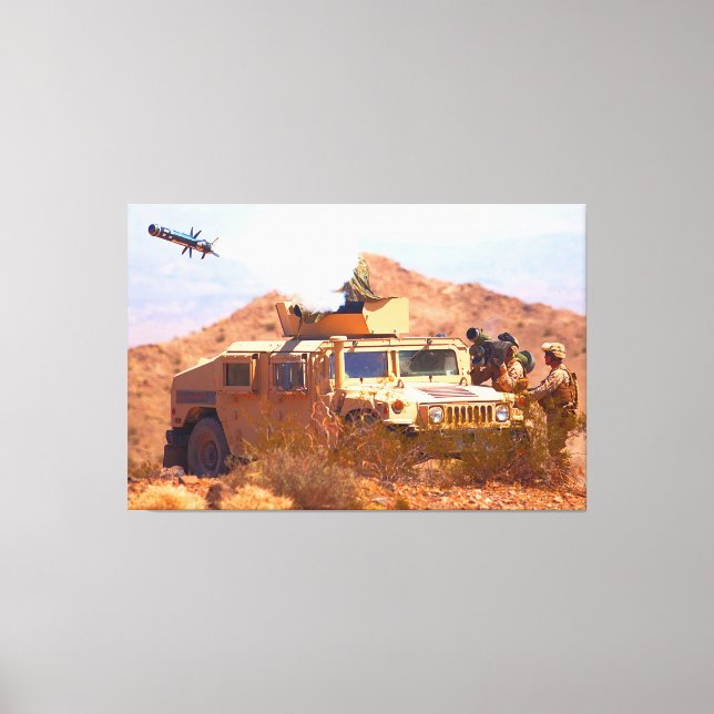 HIGH MOBILITY MULTIPURPOSE WHEELED VEHICLE 40x60 Canvas Print (Front)