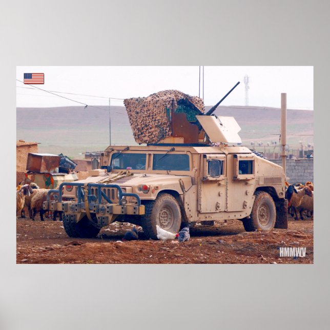 HIGH MOBILITY MULTIPURPOSE WHEELED VEHICLE POSTER (Front)