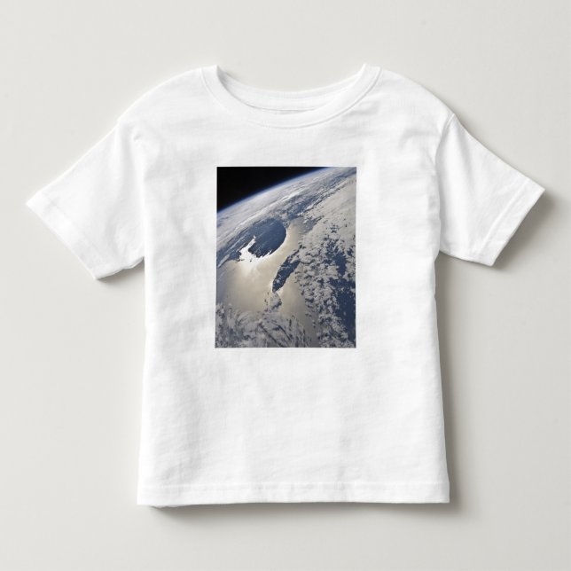 High-oblique view of the Gaspe Peninsula Toddler T-Shirt (Front)