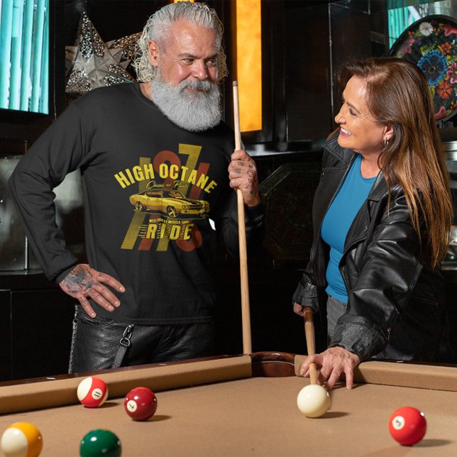 High Octane Muscle Car West Coast Long Sleeve T-Shirt (Creator Uploaded)