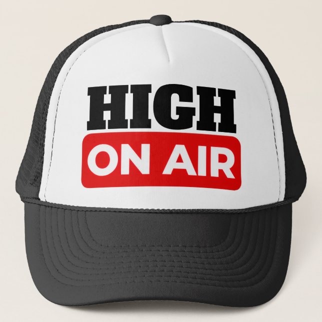HIGH ON AIR TRUCKER HAT (Front)