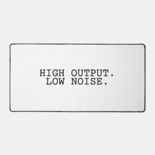 High Output Low Noise Large Desk Mat