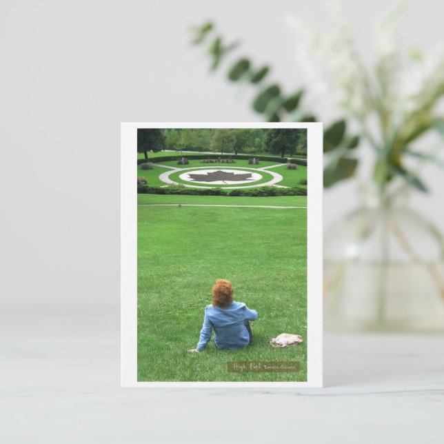 High Park Toronto Ontario Canada Postcard (Standing Front)