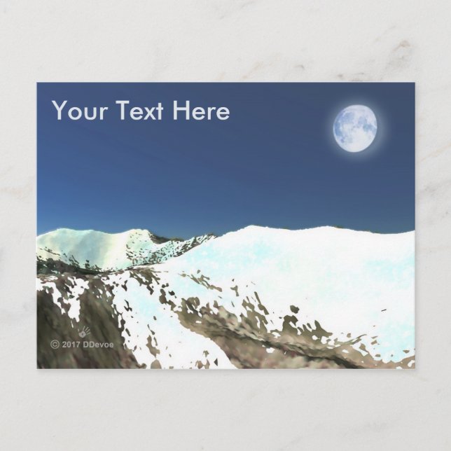 High Peaks - Thin Air Postcard (Front)