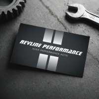 High Performance Auto Racing Stripes Black