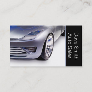 High Performance Auto Sales & Service Business Card