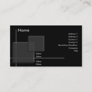 High Performance Profile Card