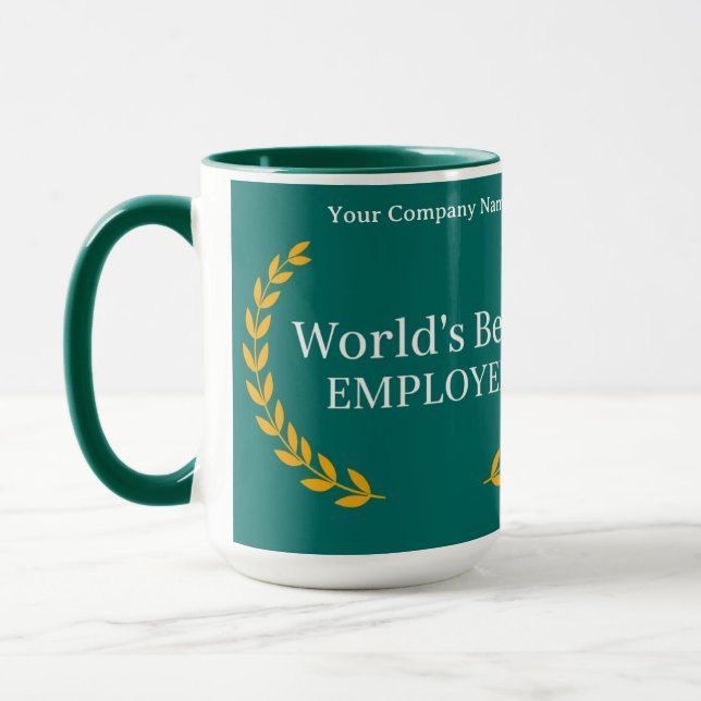 High-Performance World’s Best Employee Gift Mug (Left)