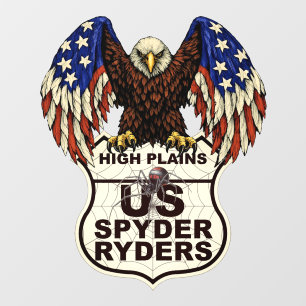 High Plains Chapter - Decal Eagle Logo