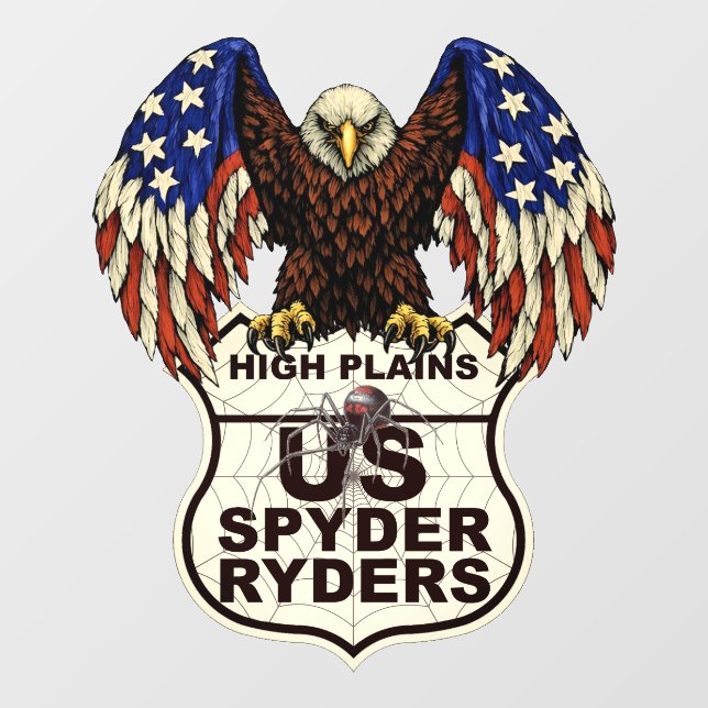 High Plains Chapter - Decal Eagle Logo (Sheet)
