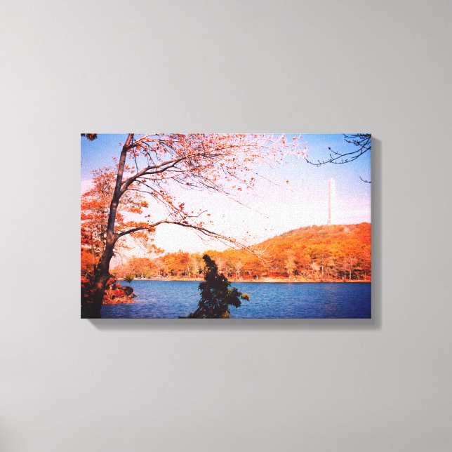 High Point Monument Canvas Print (Front)
