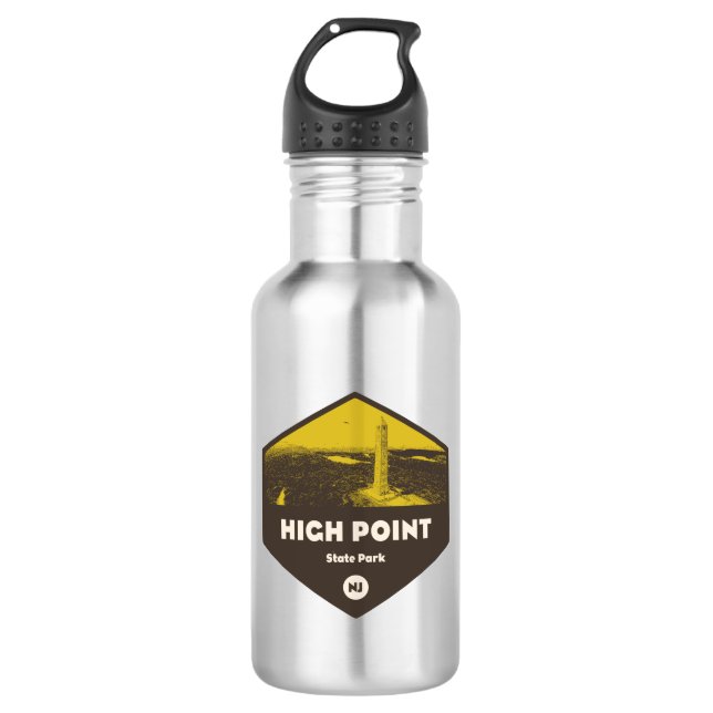High Point State Park New Jersey 532 Ml Water Bottle (Front)