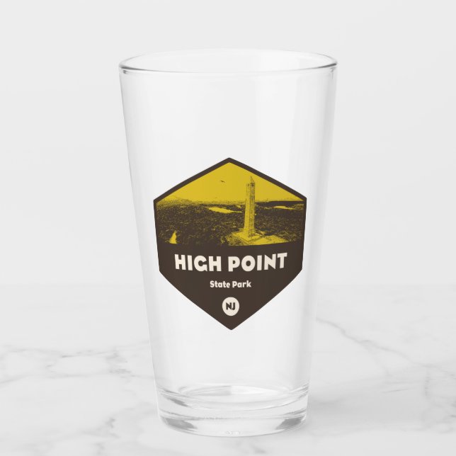 High Point State Park New Jersey Glass (Front)
