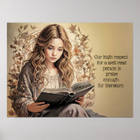 High praise for Literature ** quote