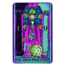 High Priestess Coronavirus Tarot Card