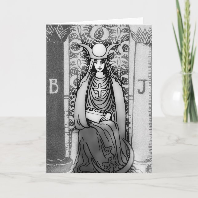 High Priestess Tarot Card (Front)